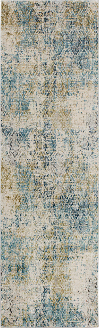 Karastan Tryst Botan Blue Area Rug 2'6''x8' Runner 