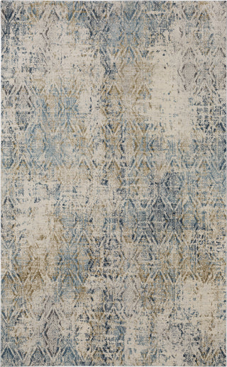 Karastan Tryst Botan Blue Area Rug 5'x8' Size 