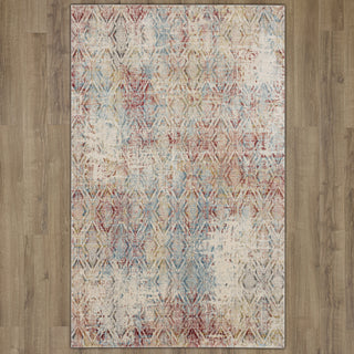 Karastan Tryst Botan Multi Area Rug On Wood