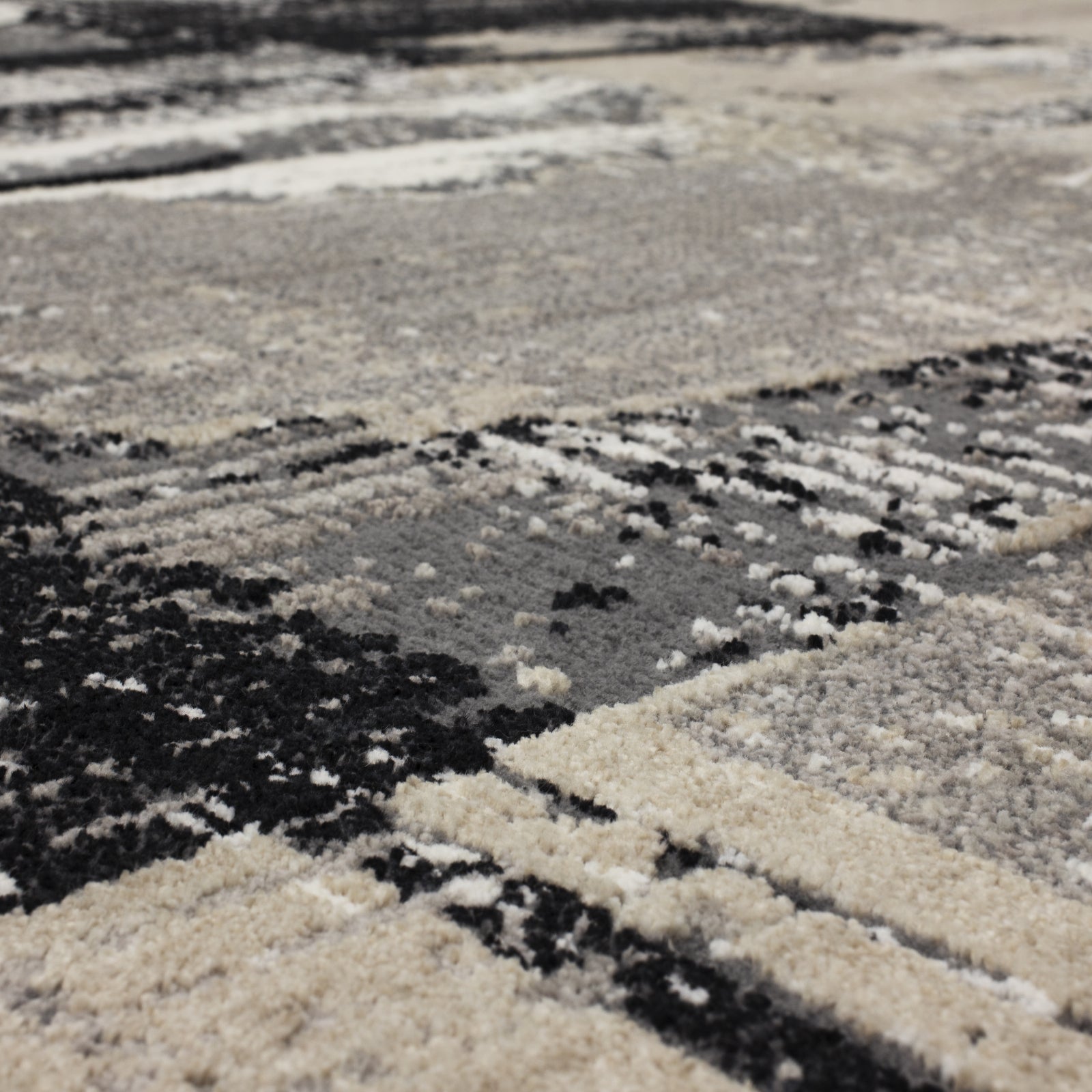 Karastan Epiphany Brush Strokes Soot Area Rug – Incredible Rugs and Decor