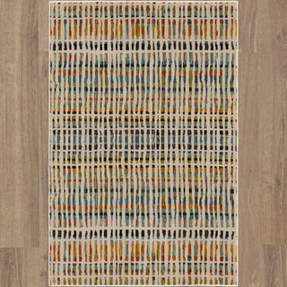 Karastan Elements Calliope Multi Area Rug on Wood 