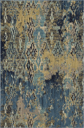 Karastan Intrigue Captivate Indigo Area Rug 5'3''x7'10'' Size 