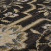 Karastan Relic Caral Black Area Rug Close Up