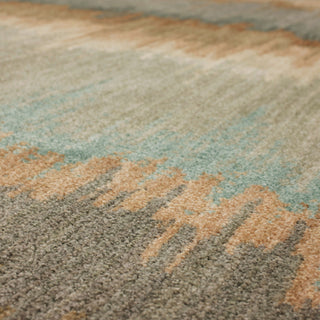 Karastan Euphoria Cashel Abyss Blue Area Rug Close Up 