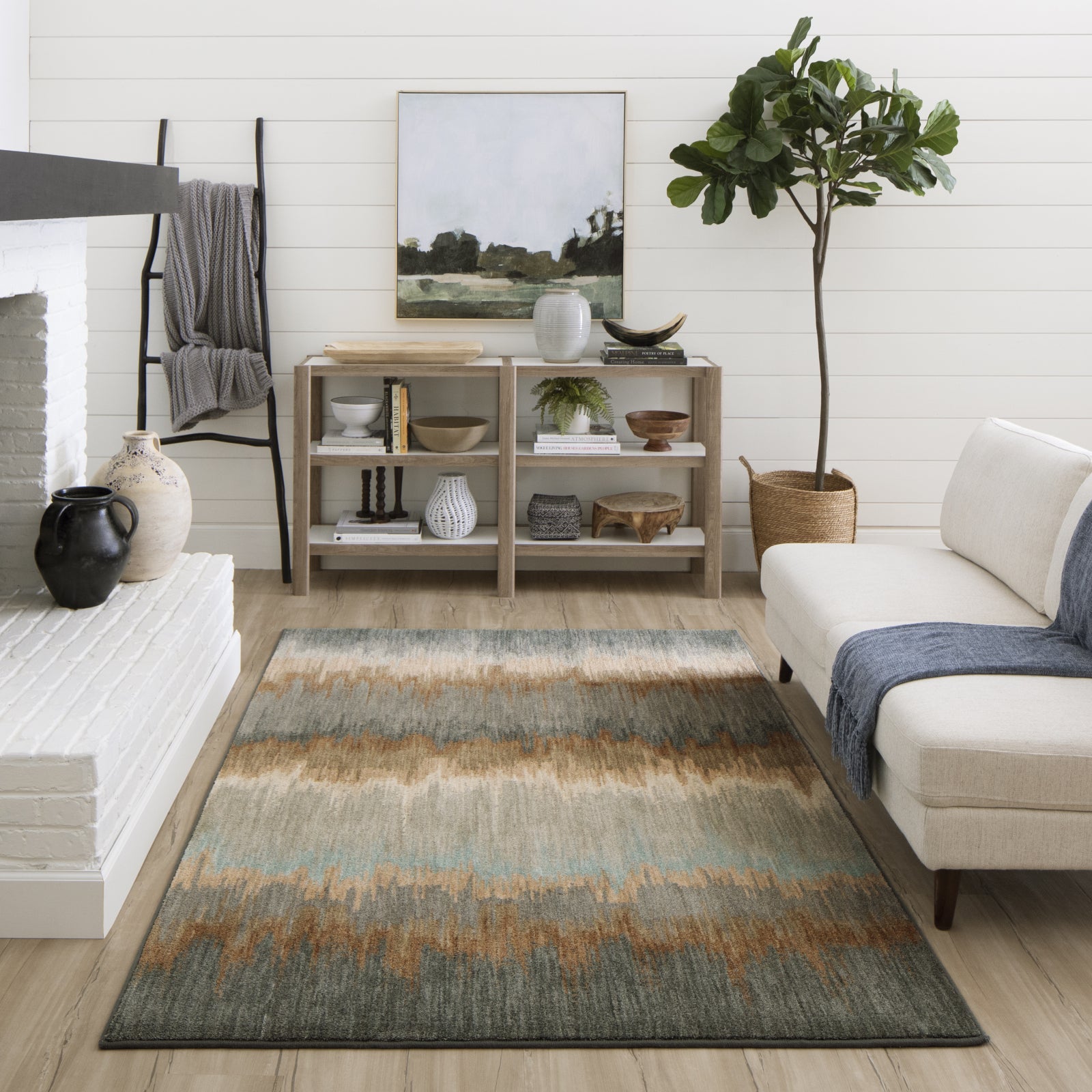 Area Rug Abyss Karastan Euphoria Cashel Abyss Blue Area Rug – Incredible Rugs and Decor