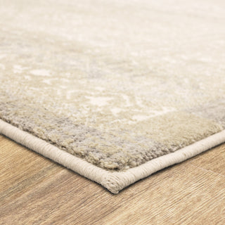 Karastan Zephyr Cella Alabaster Area Rug Corner 