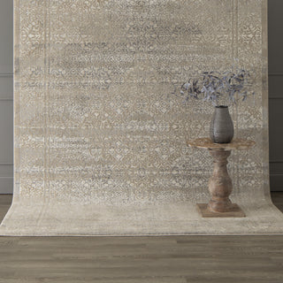 Karastan Zephyr Cella Alabaster Area Rug Room Scene Featured 