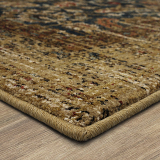 Karastan Spice Market Charax Gold Area Rug Corner 