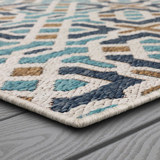 Karastan Drew and Jonathan Outdoor Chilcott Meadowbrook Area Rug Corner