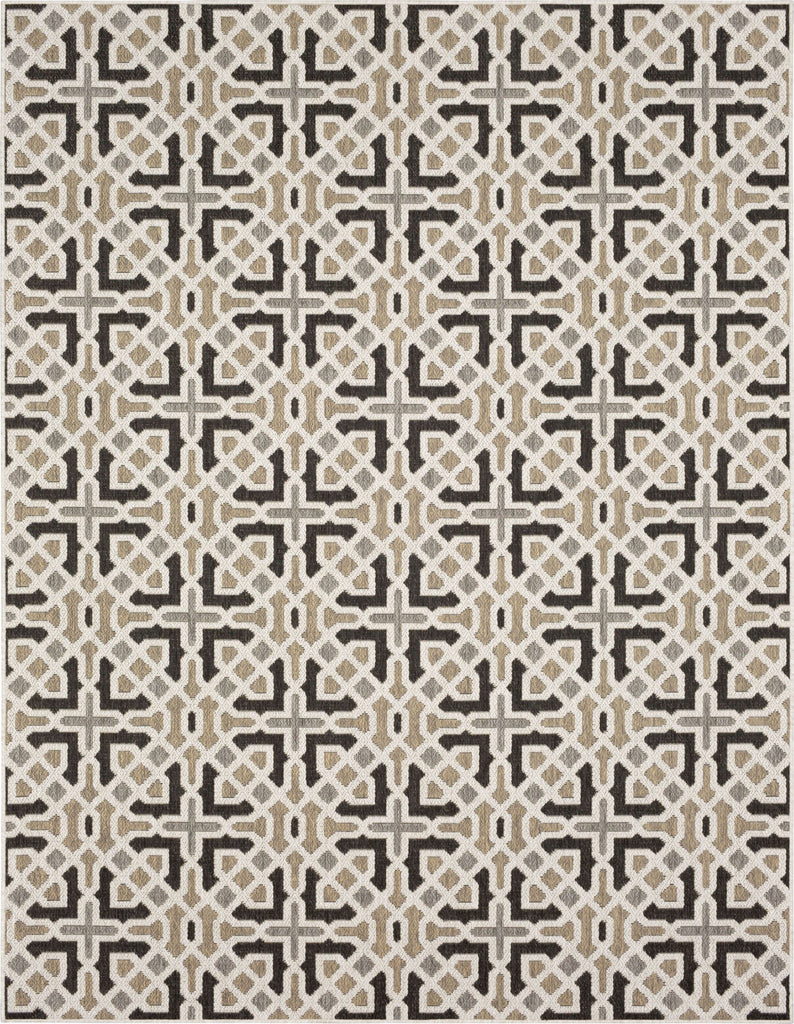 Karastan Drew and Jonathan Outdoor Chilcott Taupe Area Rug Main Image