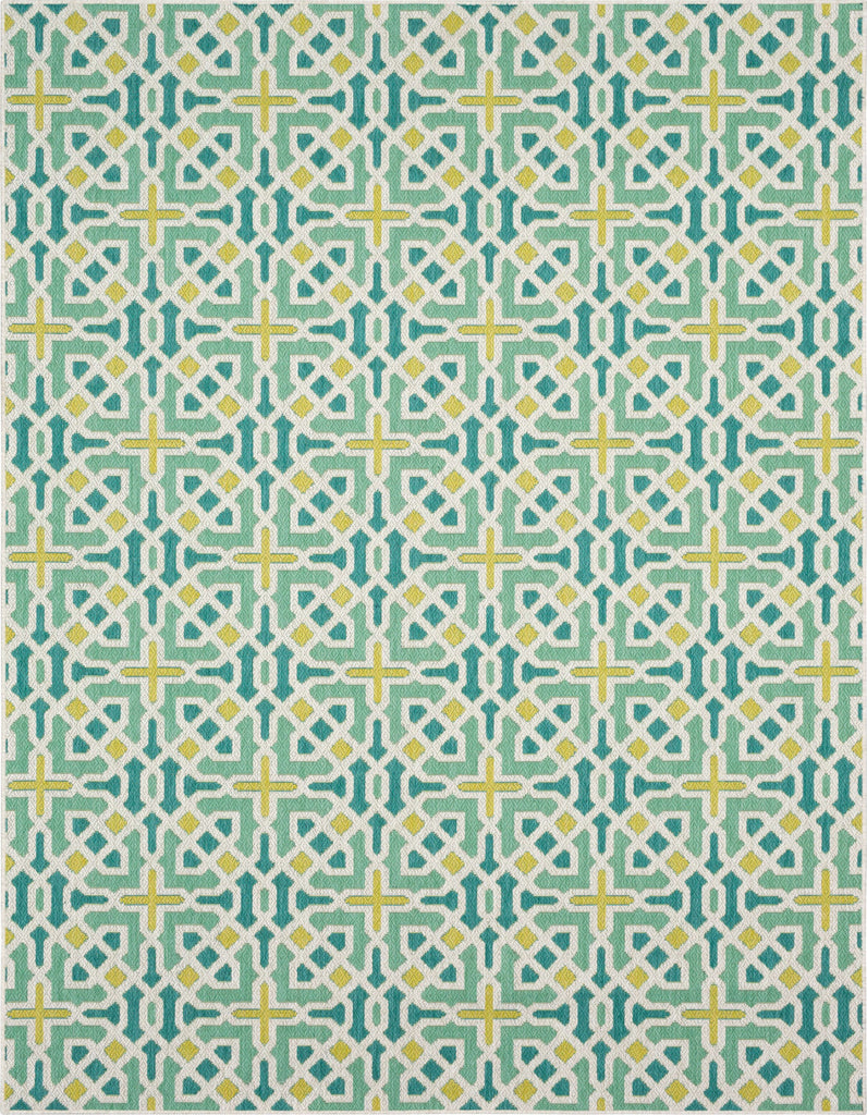 Karastan Drew and Jonathan Outdoor Chilcott Wintergreen Area Rug Main Image