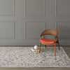 Karastan Axiom Chisel Dove Area Rug Room Scene Featured 