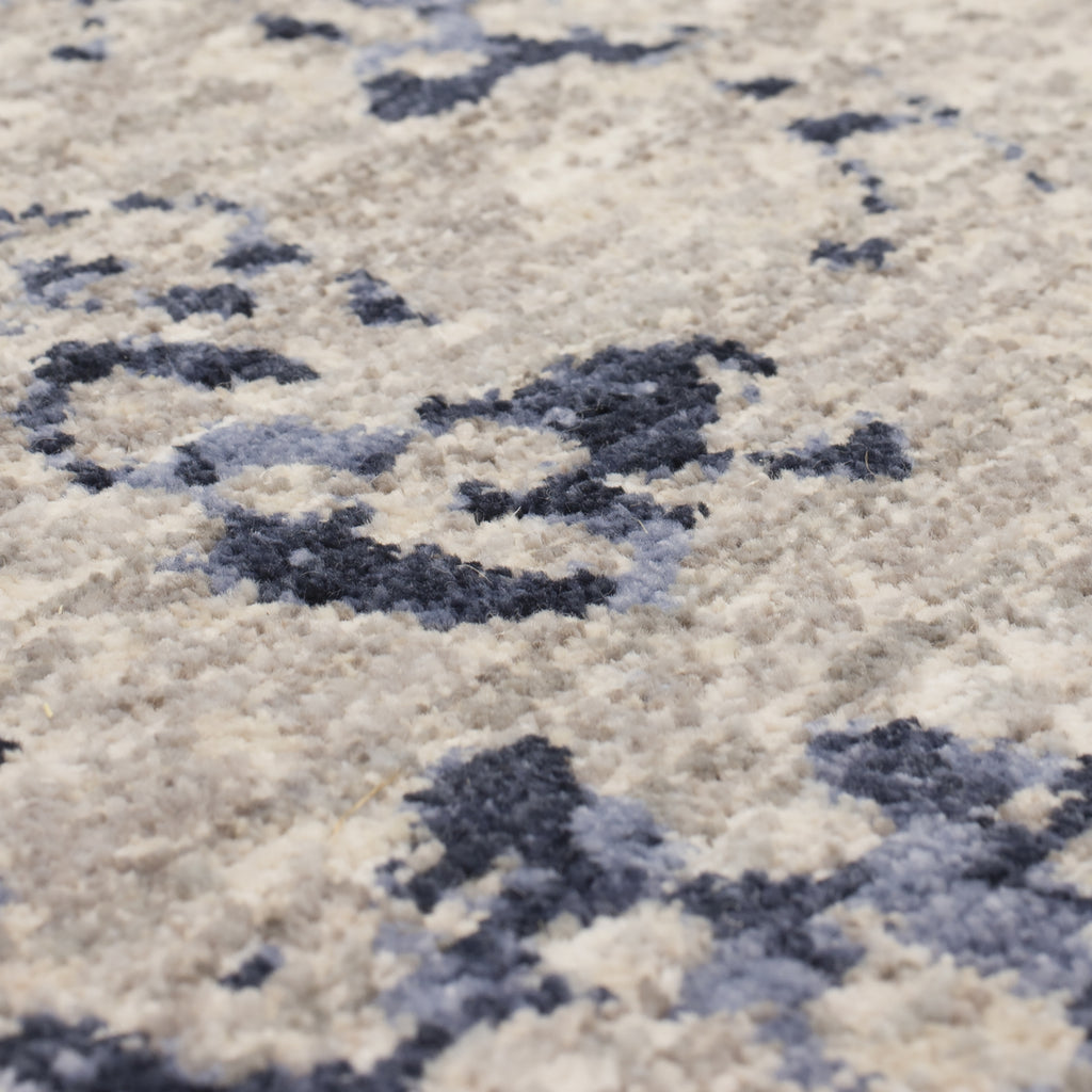 Karastan Axiom Chisel Dove Area Rug Close Up 