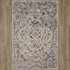 Karastan Axiom Chisel Dove Area Rug 5'3''x7'10'' on Wood 
