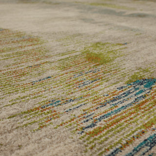 Karastan Meraki Cirillo Oyster Area Rug Close Up