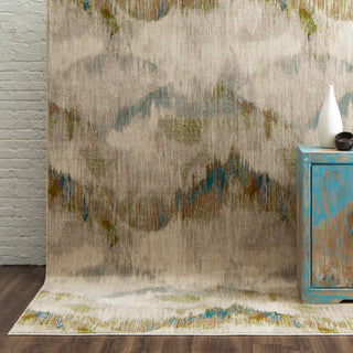 Karastan Meraki Cirillo Oyster Area Rug Room Scene Featured 