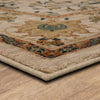 Karastan Spice Market Clarevale Vanilla Area Rug Corner 