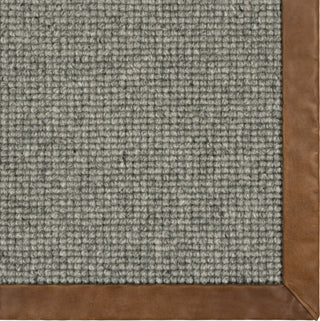 Karastan Modern Classics Collanmore Moonstone Area Rug Leather Vintage Toffee Corner