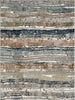 Karastan Epiphany Colorful Waves Robin's Egg Blue Area Rug Main Image 8'x10' Size 