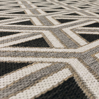 Karastan Drew and Jonathan Outdoor Cranleigh Taupe Area Rug Close Up