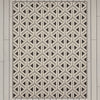 Karastan Drew and Jonathan Outdoor Cranleigh Taupe Area Rug on Wood