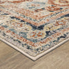 Karastan Soiree Cristales Oyster Area Rug Corner 