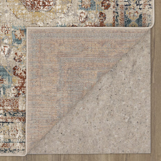 Karastan Soiree Cristales Oyster Area Rug Backing 