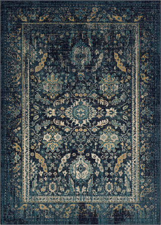 Karastan Estate Cumbria Indigo Area Rug Main Image 8'x11' Size 