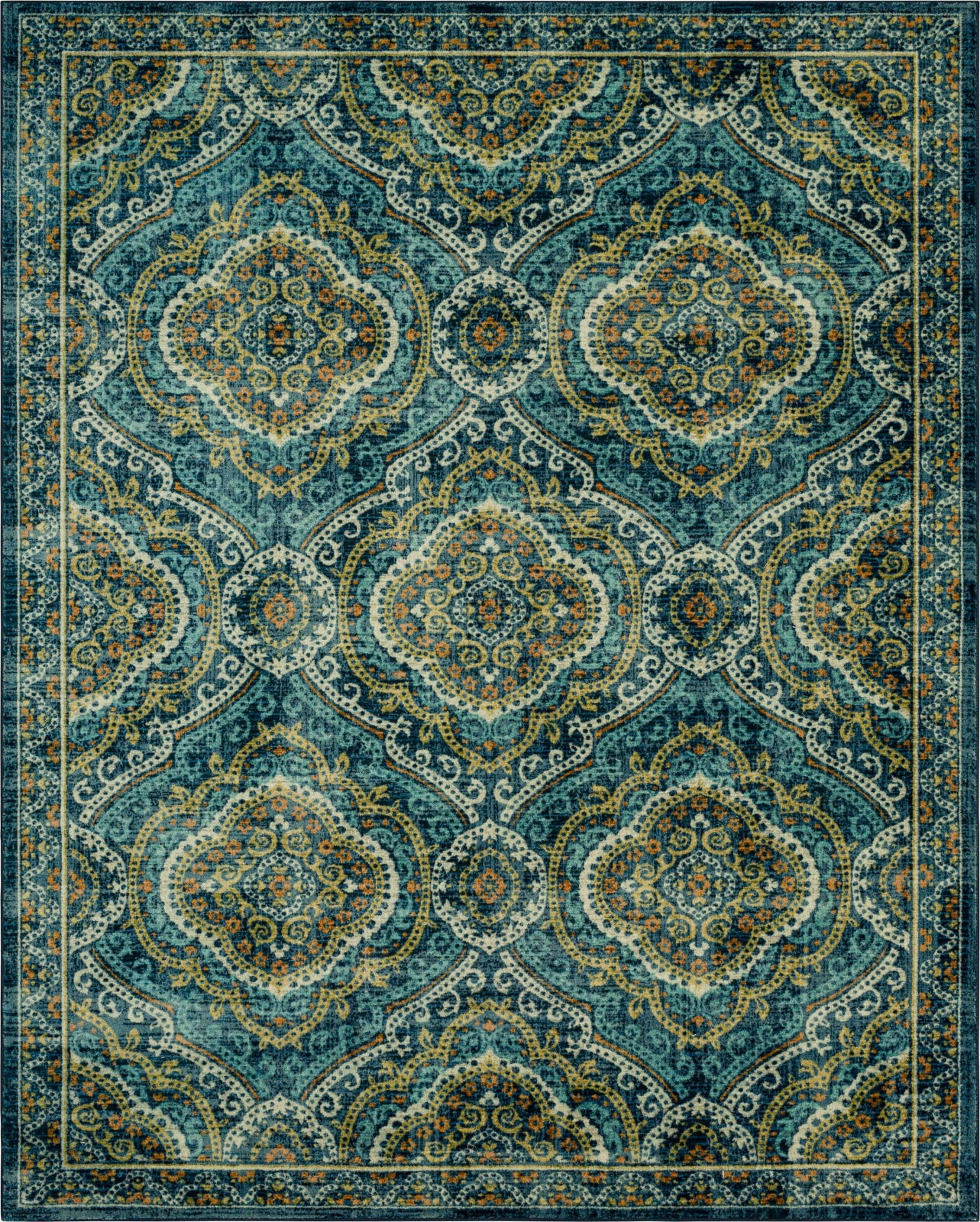 Karastan Kaleidoscope Cymbeline Blue Area Rug Main Image