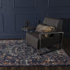 Karastan Soiree Damascus Indigo Area Rug Room Scene 2 