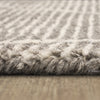 Karastan Tangier Deviation Taupe Area Rug Binding 