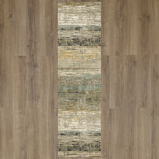 Karastan Artisan Diffuse Bronze by Area Rug Scott Living on Wood 