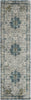 Karastan Tryst Dorset Blue Area Rug 2'4''x7'10'' Runner 