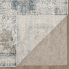 Karastan Tryst Dorset Blue Area Rug Backing 
