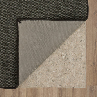 Karastan Modern Classics Double Weave Jute Gunmetal Area Rug