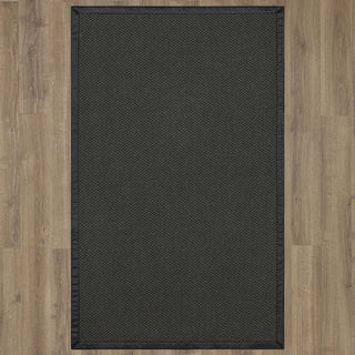 Karastan Modern Classics Double Weave Jute Gunmetal Area Rug