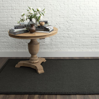 Karastan Modern Classics Double Weave Jute Gunmetal Area Rug