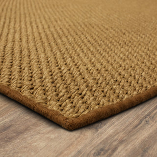 Karastan Modern Classics Double Weave Jute Tiger's Eye Area Rug