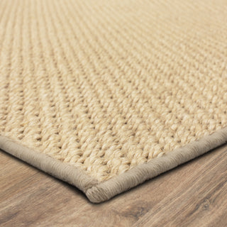 Karastan Modern Classics Double Weave Jute White Pepper Area Rug