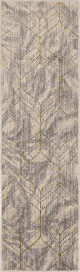 Karastan Axiom Ebb Dove Area Rug 2'4''x7'10'' Runner 