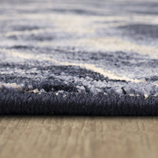 Karastan Axiom Ebb Indigo Area Rug Pile 