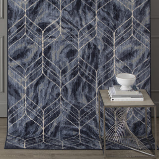 Karastan Axiom Ebb Indigo Area Rug Room Scene 2 