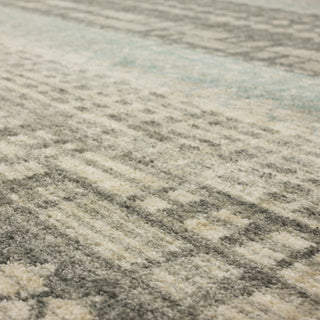 Karastan Euphoria Eddleston Ash Grey Area Rug Close Up 