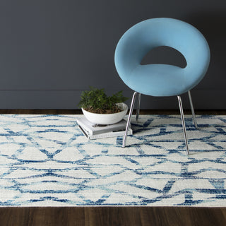 Karastan Evolution Evoke Blue Area Rug Featured