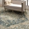 Karastan Marash Ezine Blue Area Rug Room Scene 2 