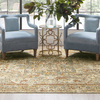 Karastan Marash Ezine Cream Area Rug Room Scene Featured 