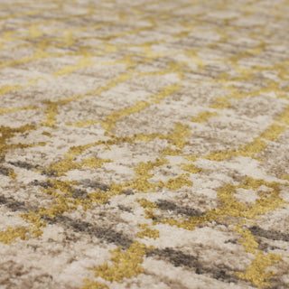 Karastan Cosmopolitan Flirt Brushed Gold Area Rug by Patina Vie Main Image