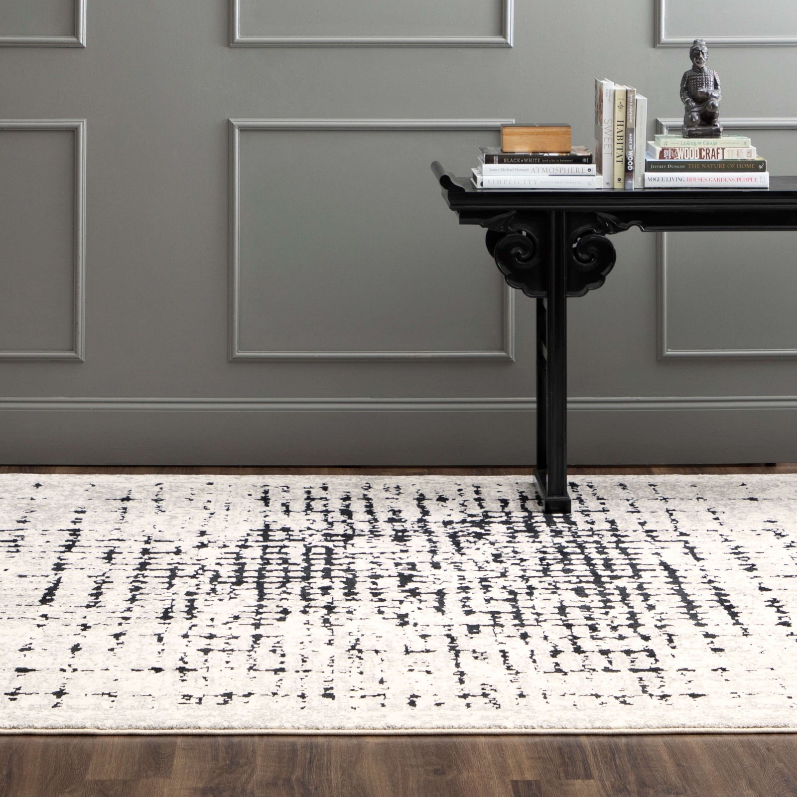 Karastan Epiphany Flux Screen Alabaster Area Rug – Incredible Rugs and ...