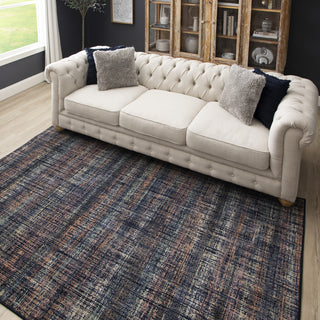 Karastan Elements Fowler Indigo Area Rug Room Scene 2 