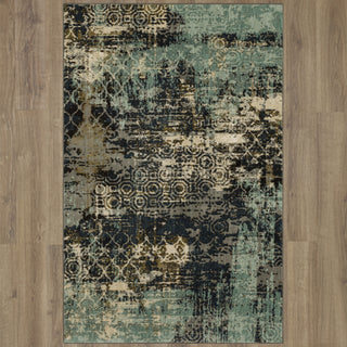 Karastan Artisan Frotage Jadeite by Area Rug Scott Living on Wood 